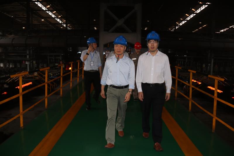北海市工信局贺丰果副局长一行到我司旅行