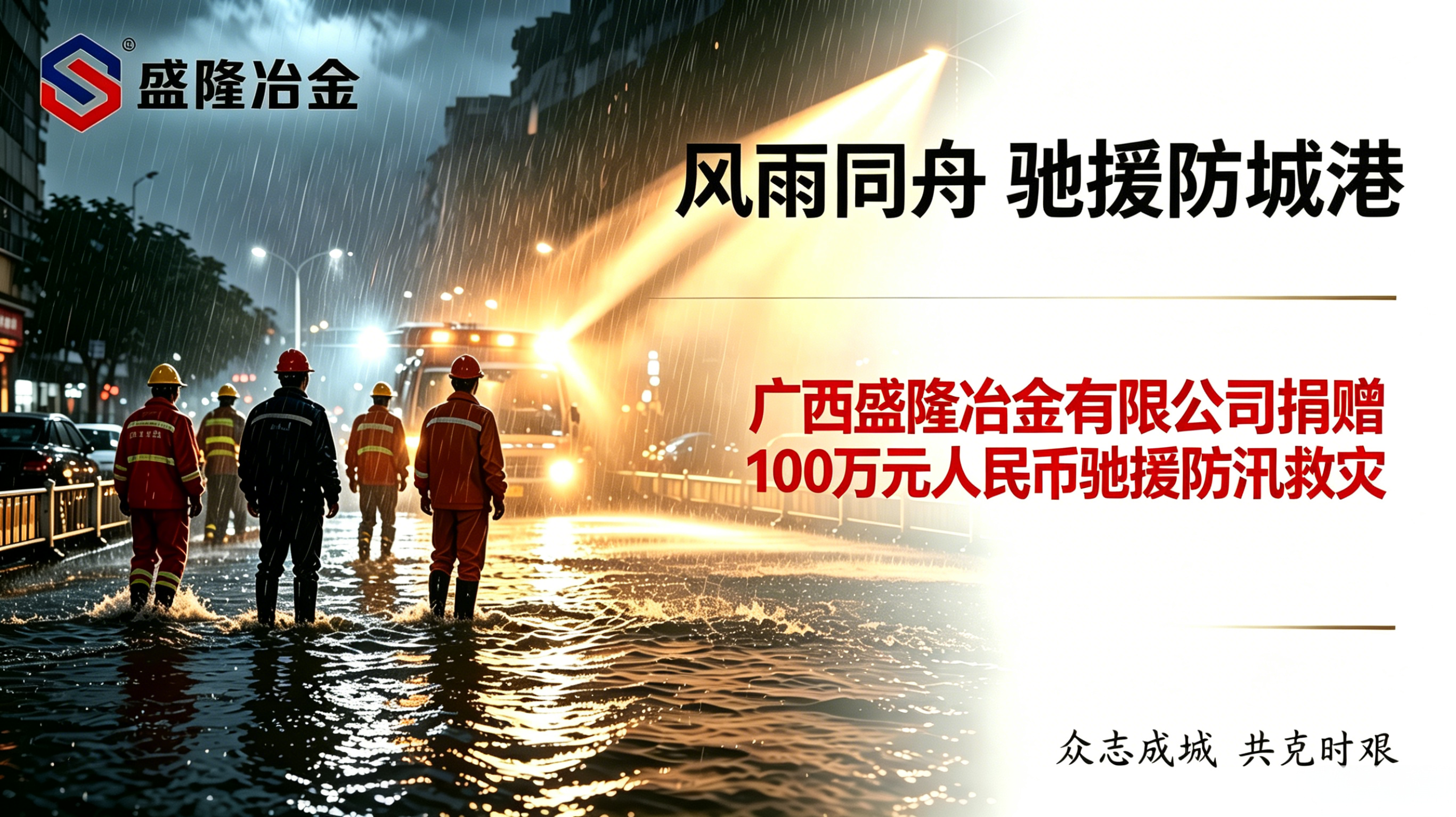 CA88捐钱驰援防城港防汛救灾